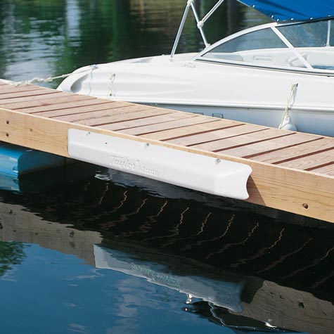 Dock Edge Protect Straight HD 12 PVC Dock Bumpers